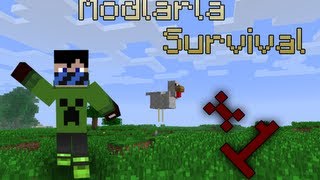 Modlarla Survival | Bölüm 1 | Yine başladım !