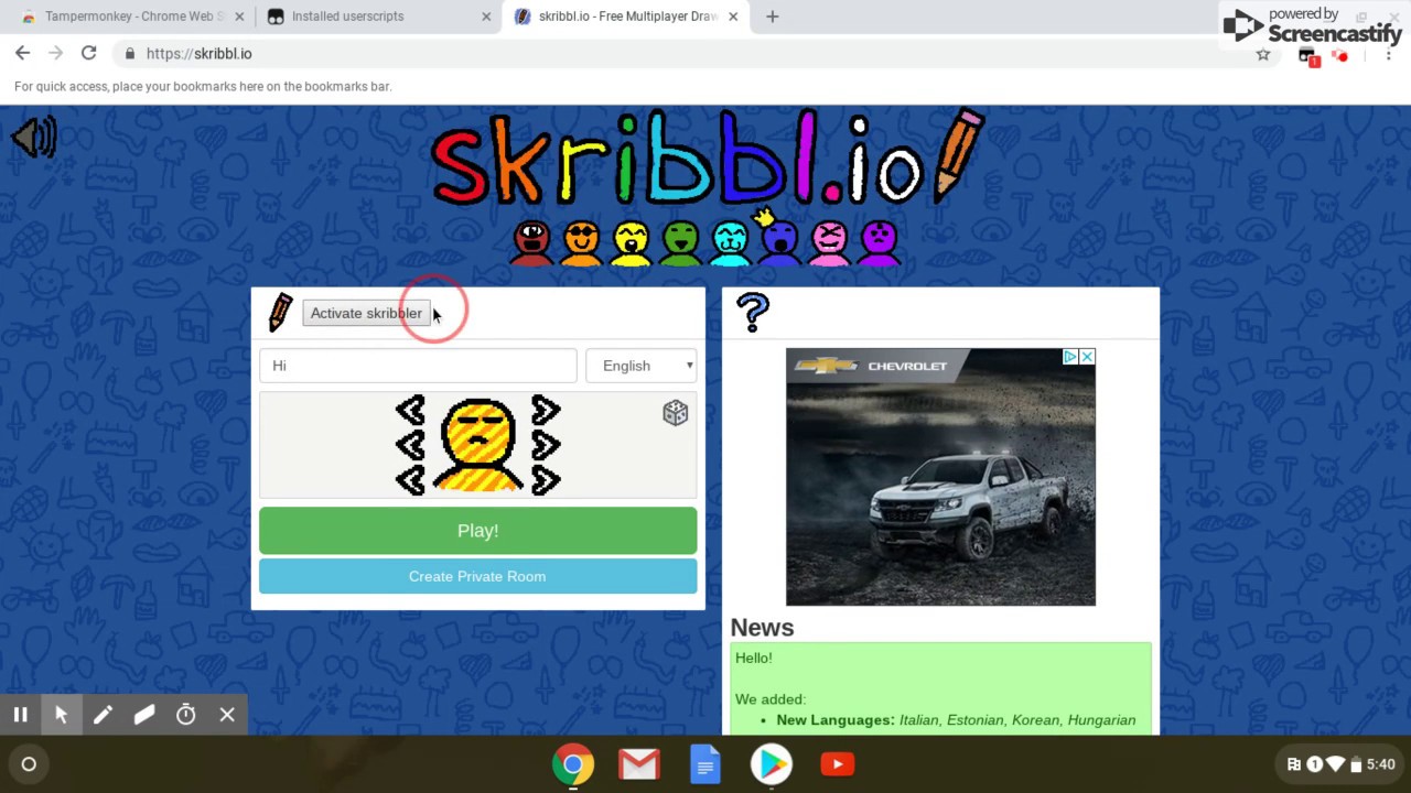 krydstogt lektie forskellige Skribbl.io hack/script auto answer and more - YouTube