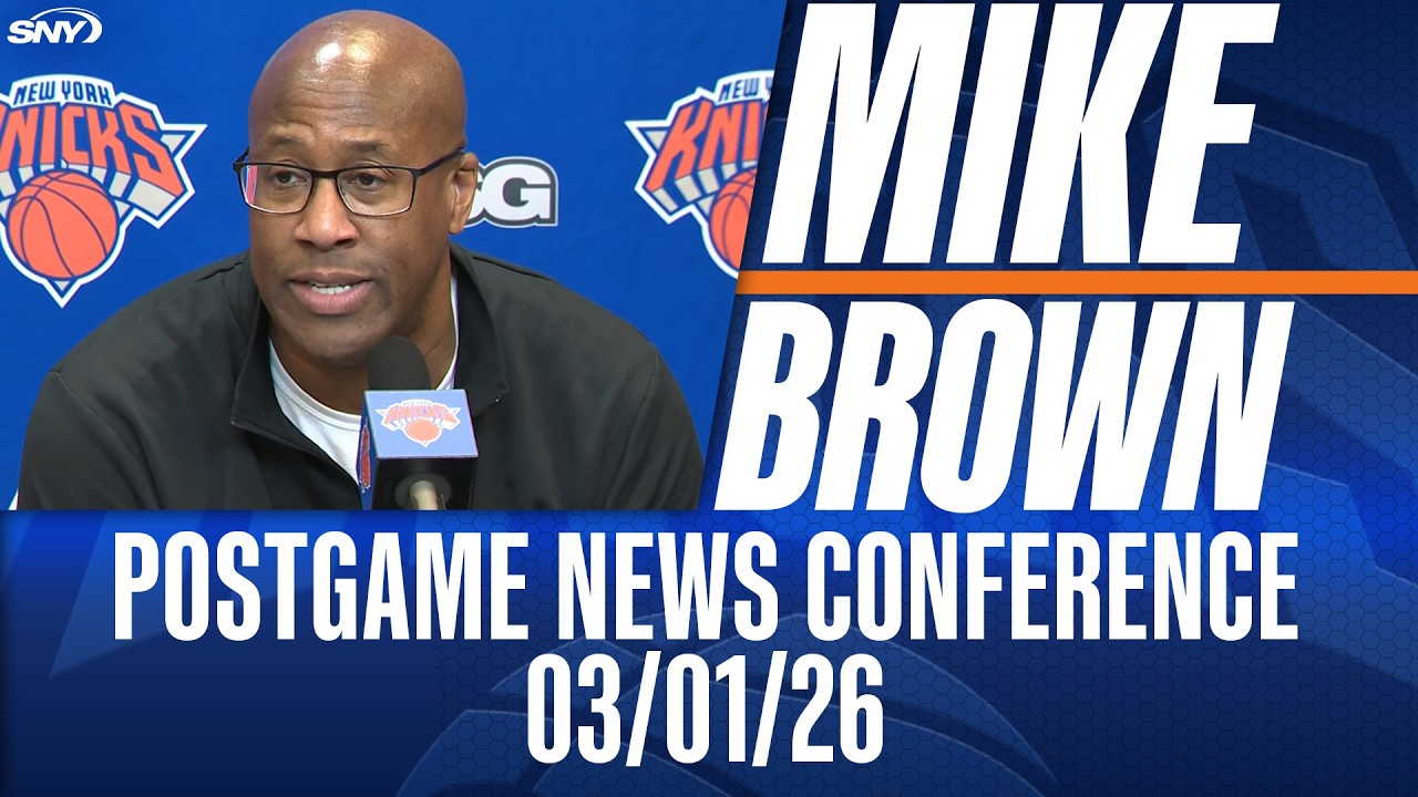 Майк Браун о великолепной защите «Никс» в победном матче против «Сан-Антонио Спёрс» со счётом 114...