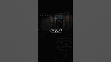 {•يا عبادي الذين آمنوا إن ارضي واسعة •} سورة العنكبوت عبد الرحمن مسعد #قرآن_كريم  #ارح_قلبك