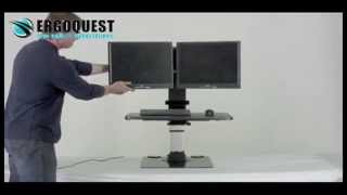 Sit Stand Desktop System 1