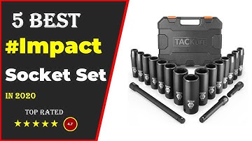 ✅ Top 5: Best Impact Socket Set For The Money 2020 [Tested & Reviewed]