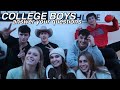 ASKING COLLEGE BOYS QUESTIONS GIRLS ARE TOO AFRAID TO ASK (vlogmas day 7)