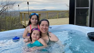 Our New Hot Tub! | Lifesmart LS550 Full DIY Install