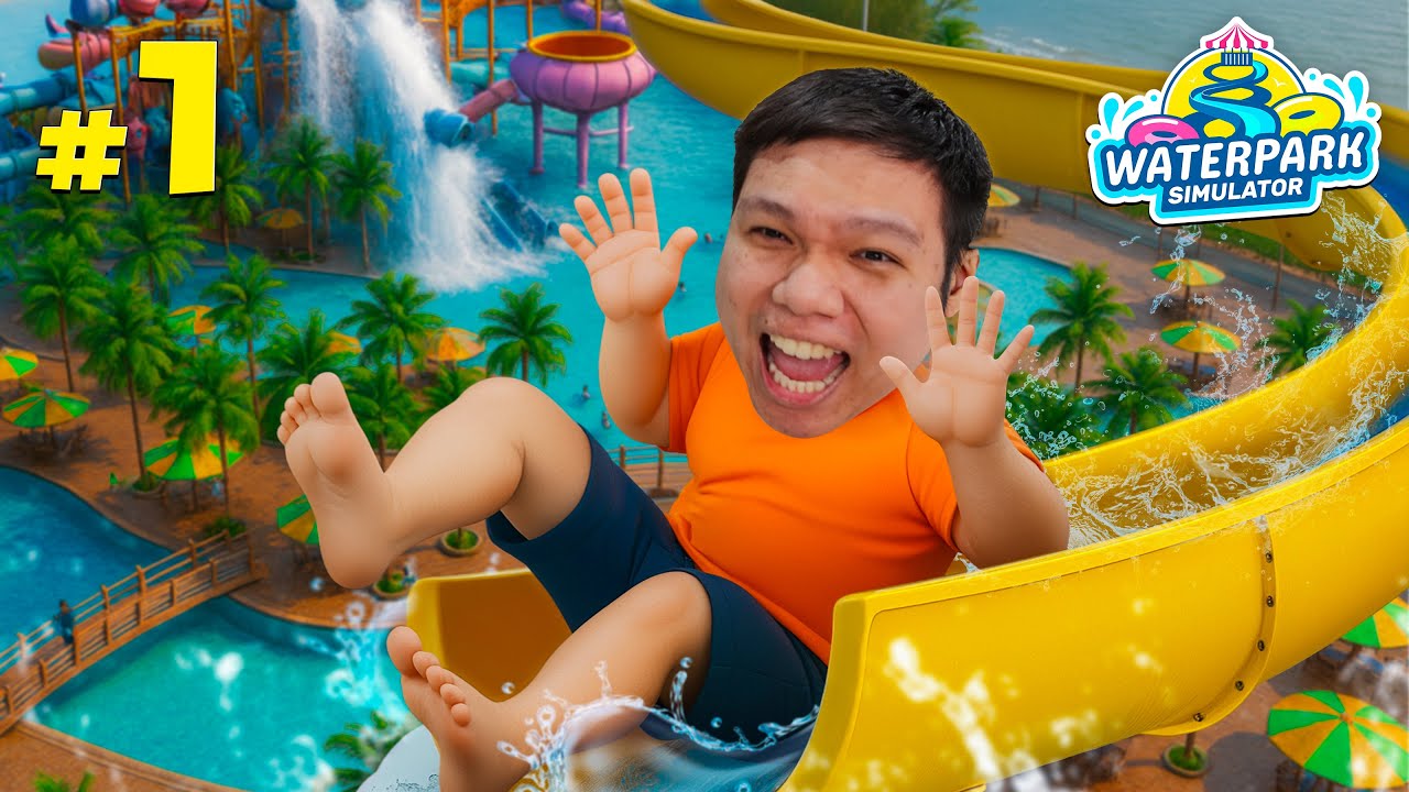 ลุงเหม็น ลุยธุรกิจใหม่ ” เปิดสวนน้ำ ” #1 | Waterpark Simulator