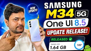 Samsung M34 5G One Ui 8.5 Update Release: One Ui 8.5 beta