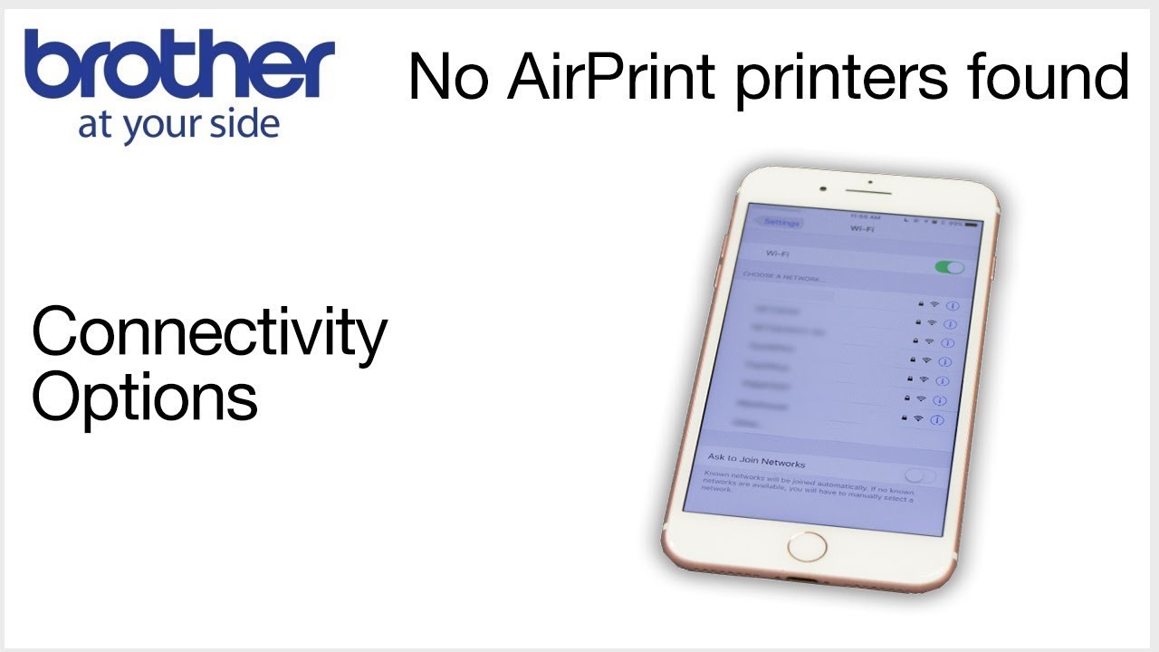No AirPrint Printers Found” error - printers - YouTube