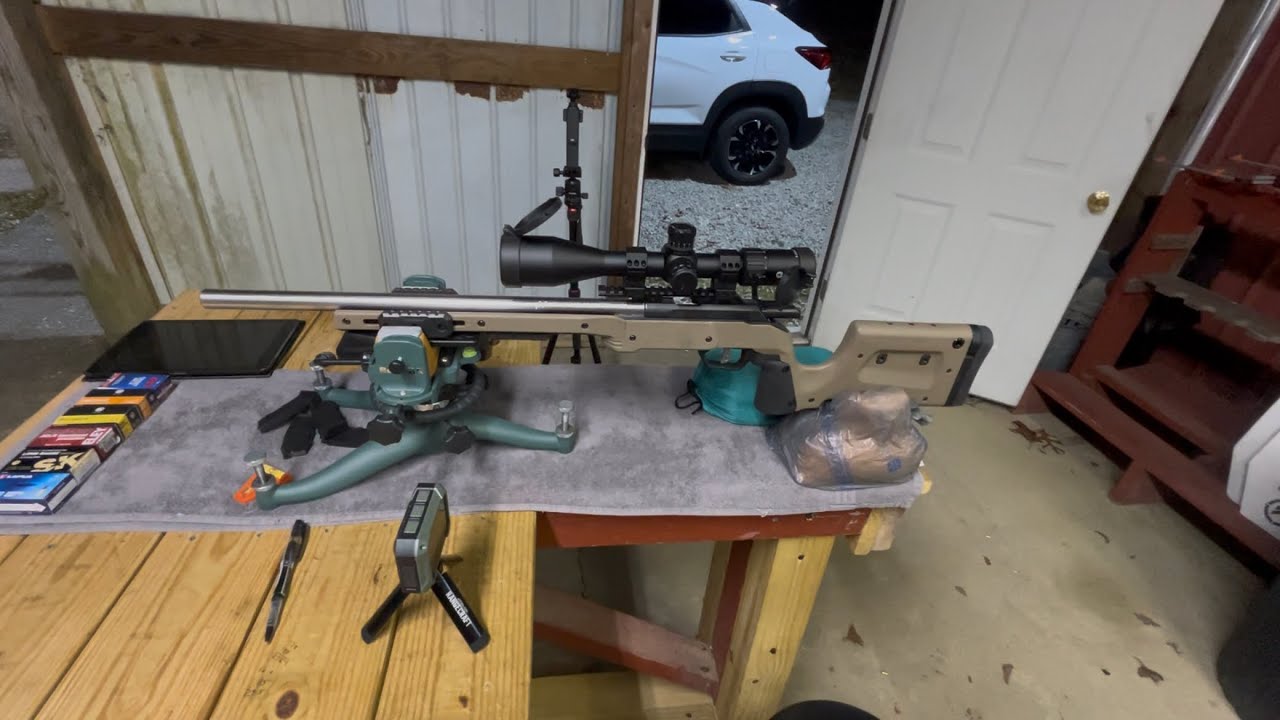 Custom CZ 457 final ammo test. Smoking hot!🔥