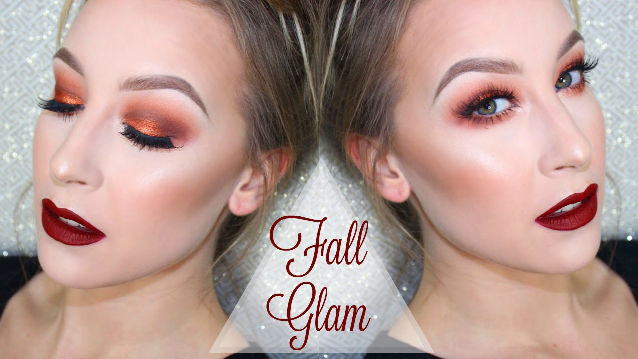 Fall Glam Makeup Tutorial │ Collab with MakeupBySammy - YouTube