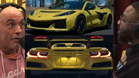 Joe Rogan Corvette ZR1 2025 with Brian Simpson at JRE