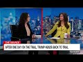 Maggie Haberman on why she thinks Trump’s recent day in court was ‘very tense’