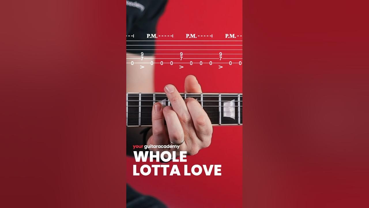 Whole Lotta Love - Led Zeppelin #guitarlesson Whole Lotta Love - Led Zeppelin #guitarlesson