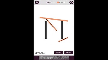 Slice It - Physics Puzzles Level 186. 3 Stars Walkthrough