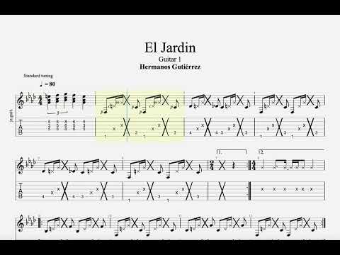 El Jardin Hermanos Gutiérrez Fingerpicking Pattern El Jardin Hermanos Gutiérrez Fingerpicking Pattern