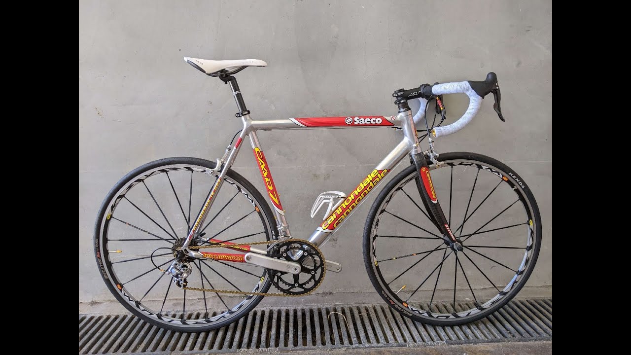 Cannondale CAAD7 Saeco - YouTube