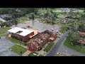 See Aerial Footage Of Tornado Damage In Moss Point, Mississippi