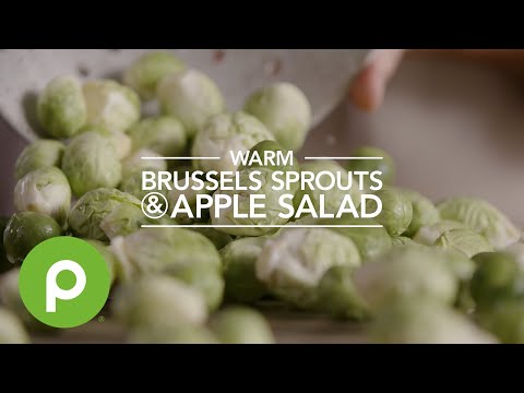 Video: How To Make A Warm Salad With Apple And Brussels Sprouts