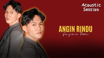 FAJAR NOOR - ANGIN RINDU (RONY PARULIAN) |Cover Acoustic Session