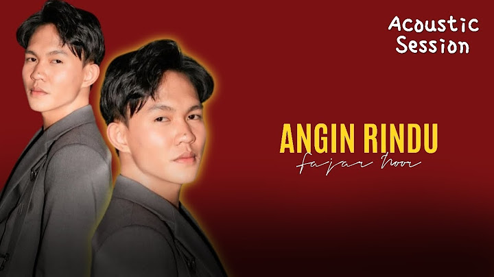 FAJAR NOOR - ANGIN RINDU (RONY PARULIAN) |Cover Acoustic Session