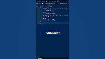 PATTERN-15||Star BUTTERFLY Pattern in C++ programming #shorts