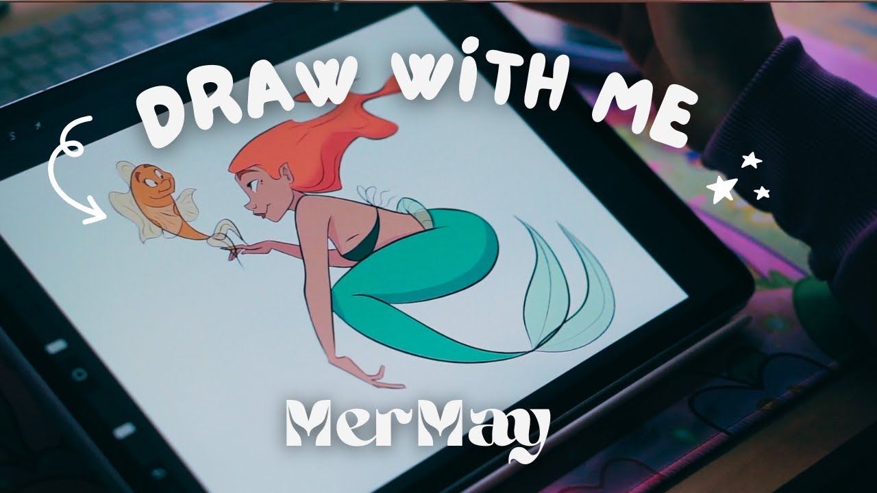 Draw With Me - MerMay - YouTube