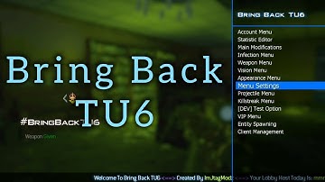 MW2 | TU9 | Bring Back TU6 | Multiplayer | XEX Mod Menu | (RGH/JTAG) [Private Menu]