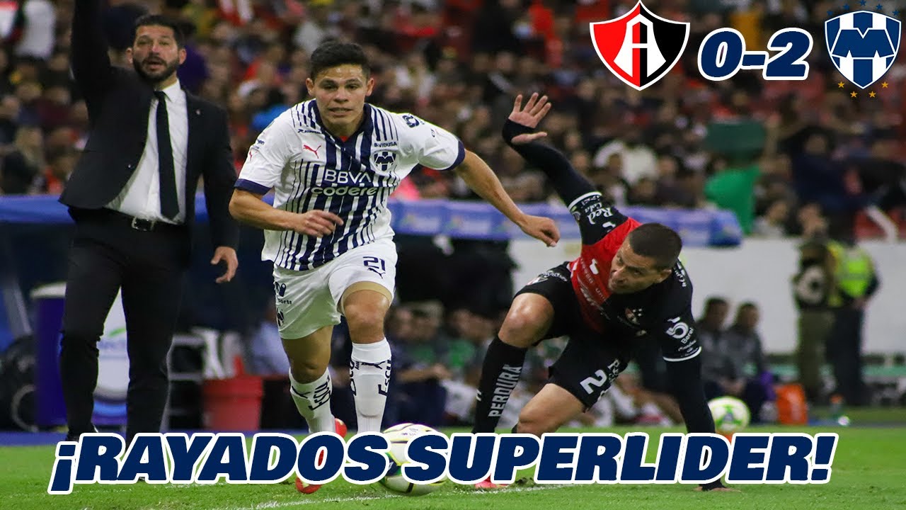 RAYADOS VENCE A ATLAS EN EL JALISCO EN VIVO LIGA MX CLAUSURA 2023 ...