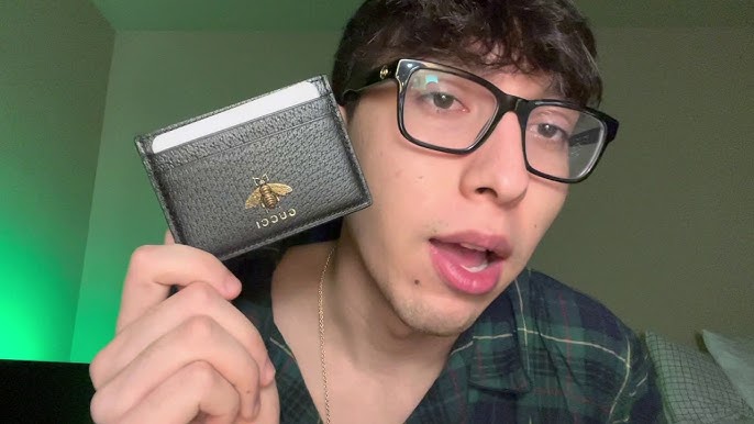 SAINT LAURENT YSL CASSANDRE CARD CASE IN CROCODILE-EMBOSSED LEATHER REAL  REVIEW‼️ 