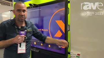 ISE 2023: Regout Balance Systems Shows Height Adjustable Mounts BalanceBox 650 Manual Mount