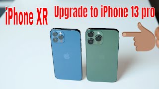 iPhone XR Upgradeឡើង iPhone 13 Pro