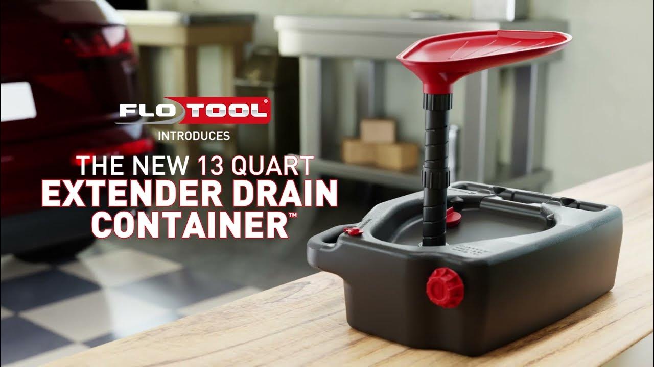 The New Super Duty Extender Drain Container™ from FloTool® YouTube