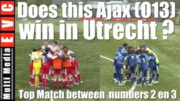 Does this Ajax (U13) Win in Utrecht ? | Top match numbers 2 and 3