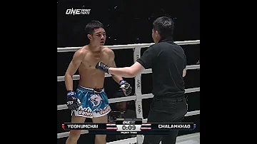 Yodnumchai Steamrolls Chalamkhao En Route To A Second Round TKO 