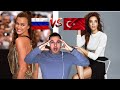 ITALIAN REACTION TO 🇹🇷 🇷🇺 TURKISH VS RUSSIAN WOMEN