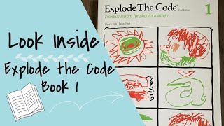 Look Inside Explode the Code book 1