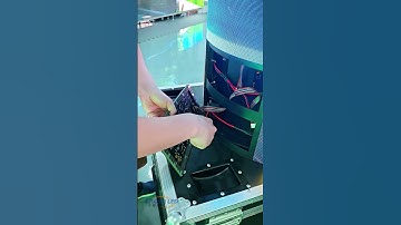 Will you like this cylindrical LED display?# #ledwall #eagerled #ledvideowall #ledmodule#shorts