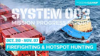 Jenny's Rocky Return Offshore: Firefighting & High Waves | Cleaning Oceans | The Ocean Cleanup