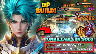 OP BUILD! NEW ALLAIN CHINESE BUILD IS UNKILLABLE IN SOLO HIGH RANK! | HONOR OF KINGS