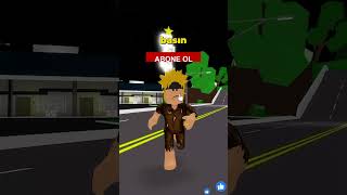 Polis Amca Beni Kurtardı 🥹 Tencere Oyunda  #roblox #brookhaven