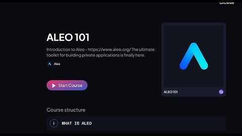 Cách Claim NFT Aleo - Cơ hội Airdrop?
