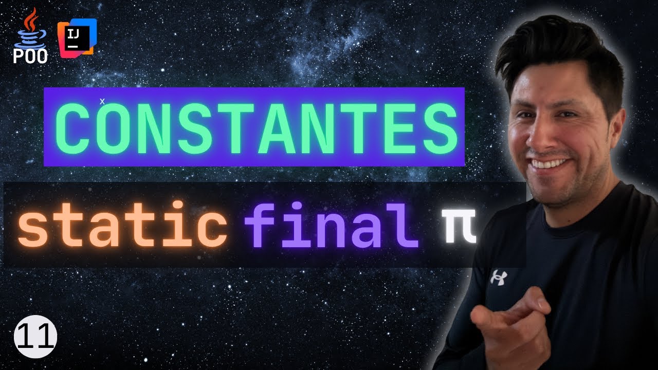 Cómo crear CONSTANTES en Java (explicado fácil) - YouTube