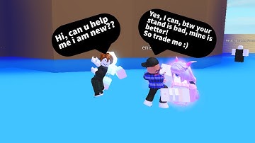 Noob trolling with unobtainable stand in A Universal Time (Shadow Legs)!