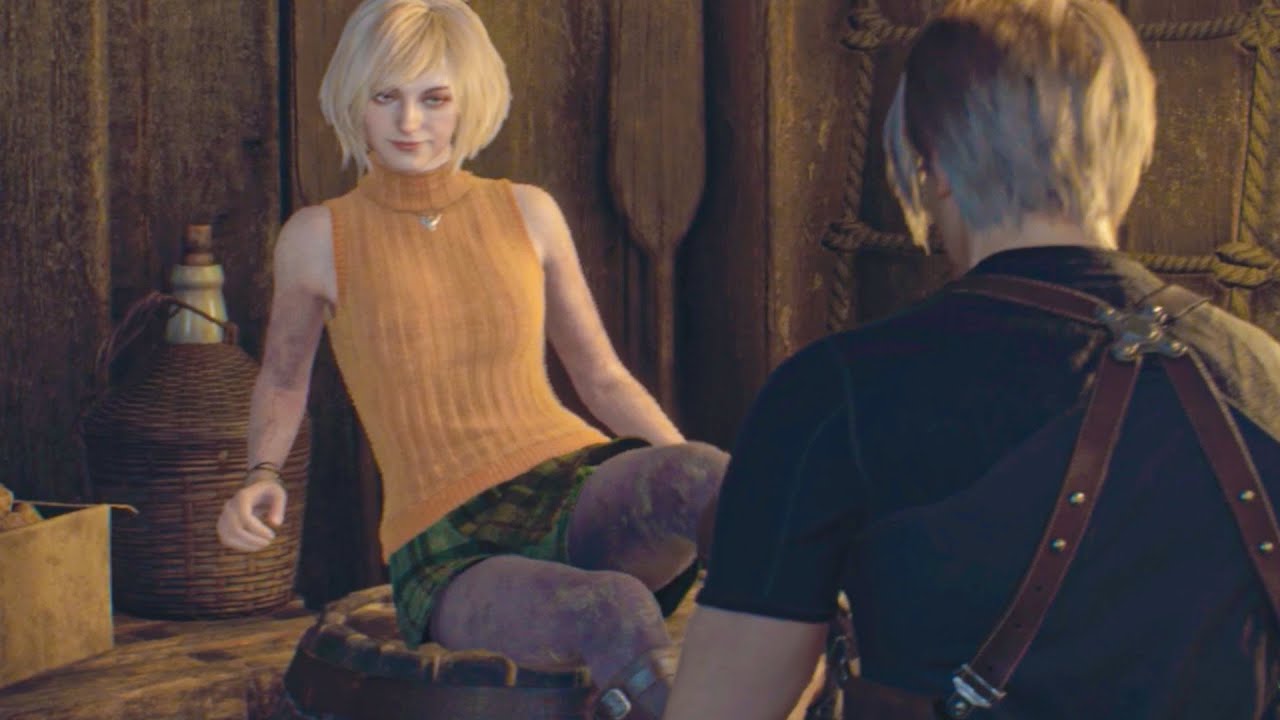 Ashley is better in the remake. She's cute and her relationship with Leon  is adorable. : r/residentevil