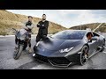 MuratAbiGF ile FENA YARIŞTIK!  LAMBORGHINI vs 17' CBR 1000RR REACTION