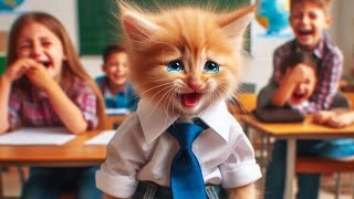 Poor Little Cat. Cute cat 🐈 al. #cat #cutcats #catvideos #emotional #cutecat