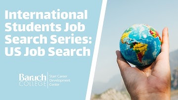 International Student Job Search Series: U.S. Job Search Process