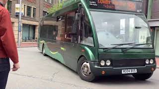 Reading Buses Optare Solo 182 Rg04 Bus On Route 19B To Lower Earley