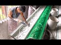 How to make gypsum cornice plaster molding designs  fiber plaster gypsum mold and other mixing bit