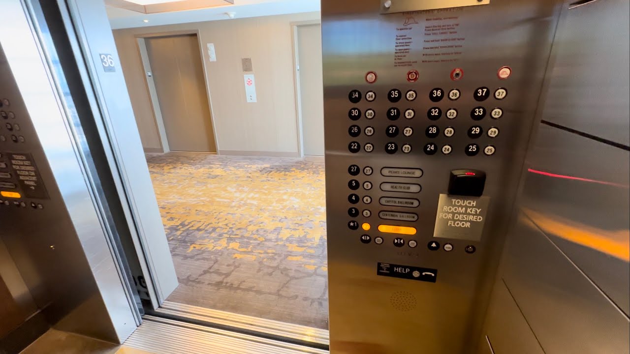 Tour Of Elevators/Lifts @ Hyatt Regency Downtown Denver CO