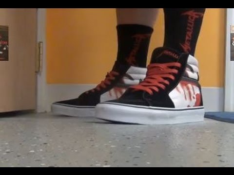 vans sk8 hi metallica kill em all